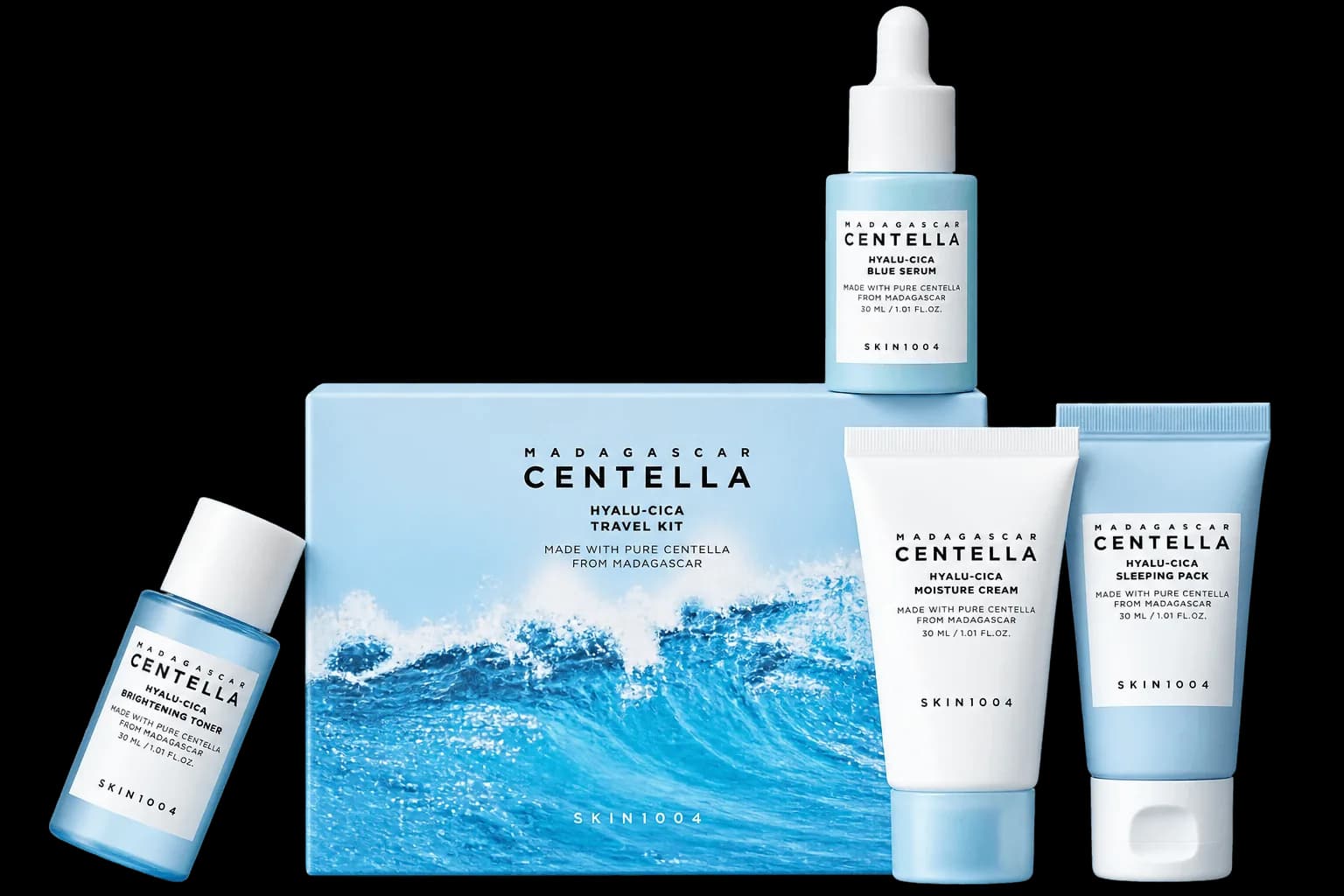 SKIN1004 Madagascar Centella Hyalu-Cica Travel Kit