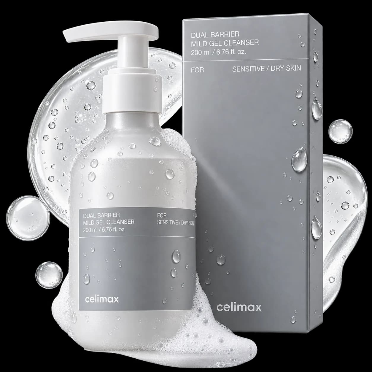 Celimax Dual barrier mild gel cleanser